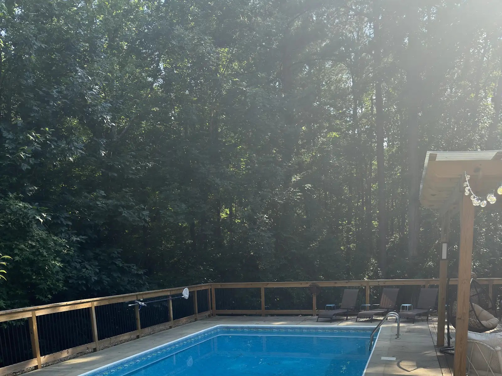 Clean paver patio in Cary NC after pressure washing service